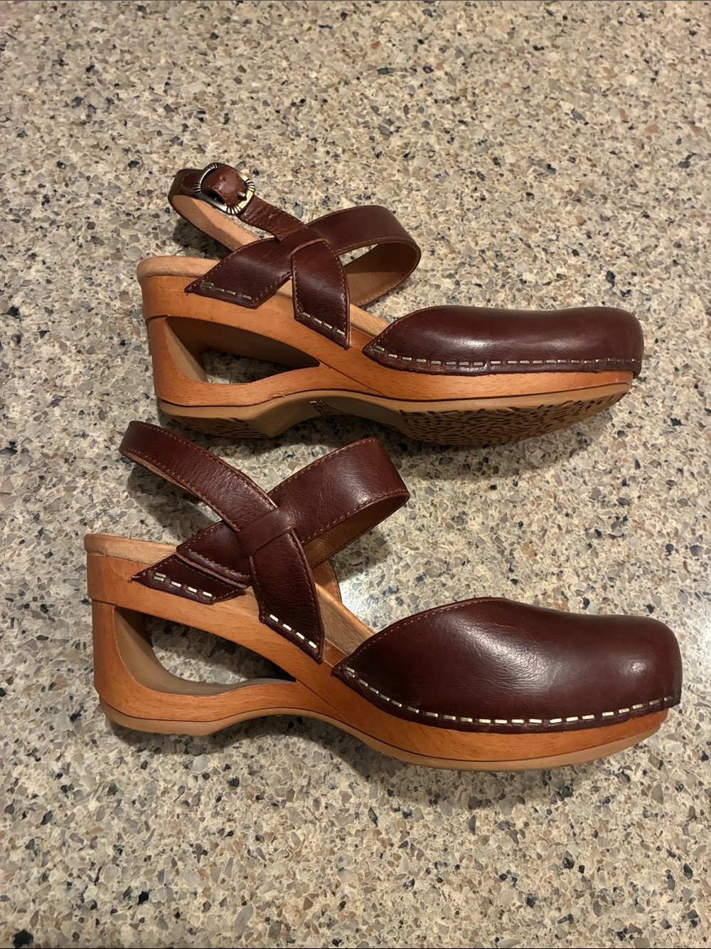 Dansko Taci Mary Jane Leather Clog Womems 36 - Picture 8 of 11